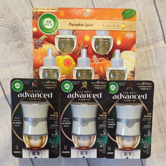 Air Wick Pumpkin Spice Essential Oils Plug-In Refills - Picture 1 of 1